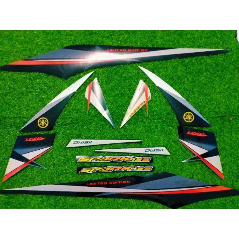 Striping Jupiter MX 135 Old Custom List Elegance Sticker Jupiter Mx Old 135 Glossy List Jupiter Mx 1