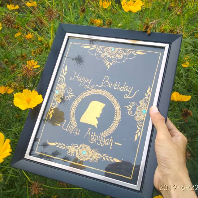[CUSTOM] KADO HENNA craft Kado Ulang Tahun Tanpa Foto 10R