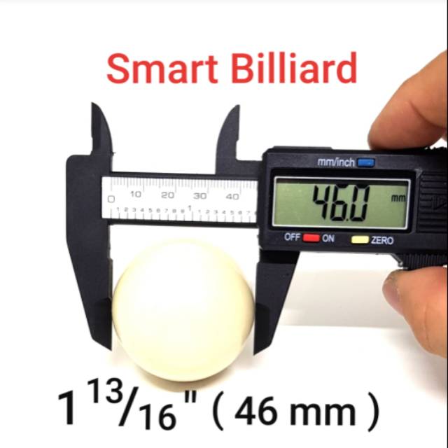 Bola Putih 46 mm Gaco Kecil China - Cue Ball Billiard - 1 13/16 inch