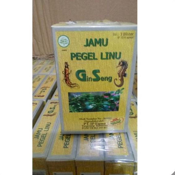 

[KODE JAWUU] ( GROSIR ) JAMU PEGEL LINU GINGSENG ( Original )