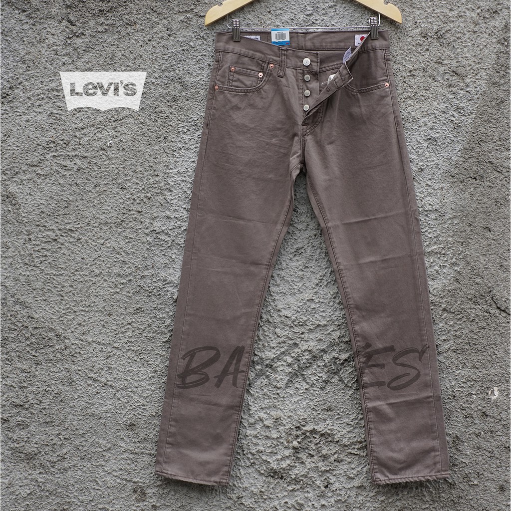 Levi's 501 Japan Kanvas | Celana Panjang Pria | Mocca