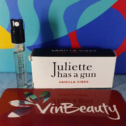 Vial Parfum OriginaL Juliette has a gun VANILLA VIBES EDP 1.7 ml For Women Murah