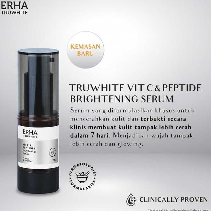 ERHA TRUWHITE ACTIVATOR C SERUM, SERUM WAJAH WHITENING TERAMPUH
