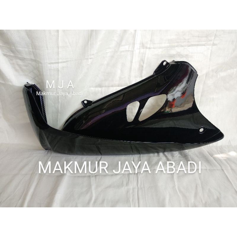 Cover Body Bodi Depan Kiri Sayap Luar Blitz R Sonic Black Hitam Ori Original Kawasaki