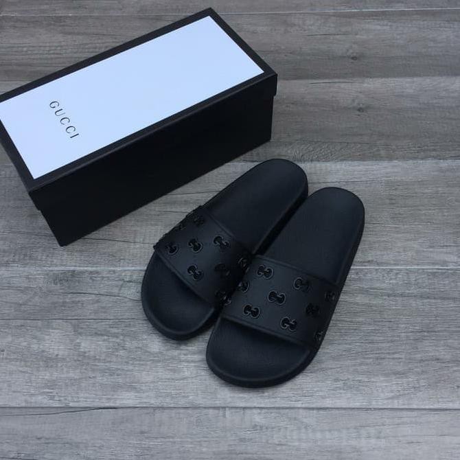 BANTING HARGA SANDAL GUNUNG】 SANDAL GUCCI MIRROR QUALITY /SANDAL GUCCI PRIA MURAH