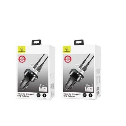 CHARGER MOBIL KING TU SERIES USAMS FOR MICRO ADAPTOR+KABEL DATA
