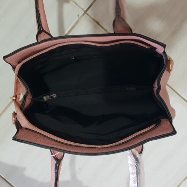 ZC 5051 RISCE TAS HANDBAG IMPORT WANITA CEWEK PEREMPUAN JAKARTA BATAM GANTUNGAN LOVE