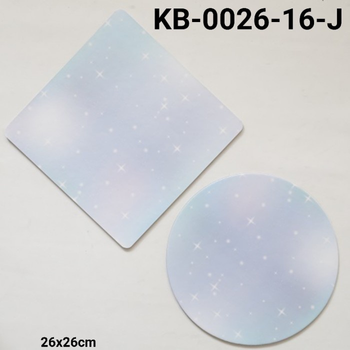 

GR-KB-0026-16 GROUP 1 CAKE BOARD ALAS KUE KOTAK BULAT 26CM GLITTER BEST SELLER