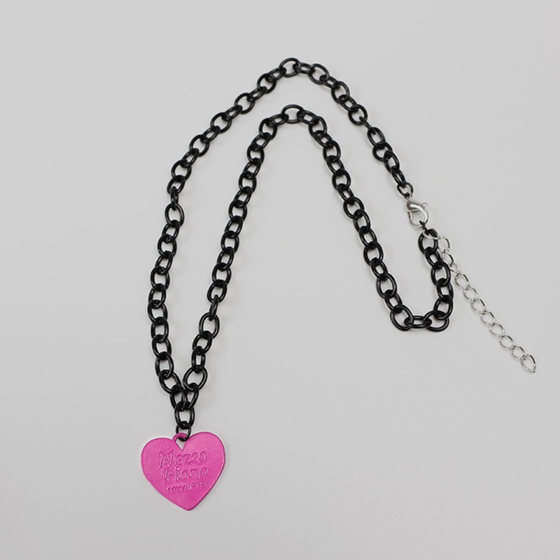 Love Necklace Accessories Hip Hop Personality Clavicle Chain Short Style Jumpy Tide