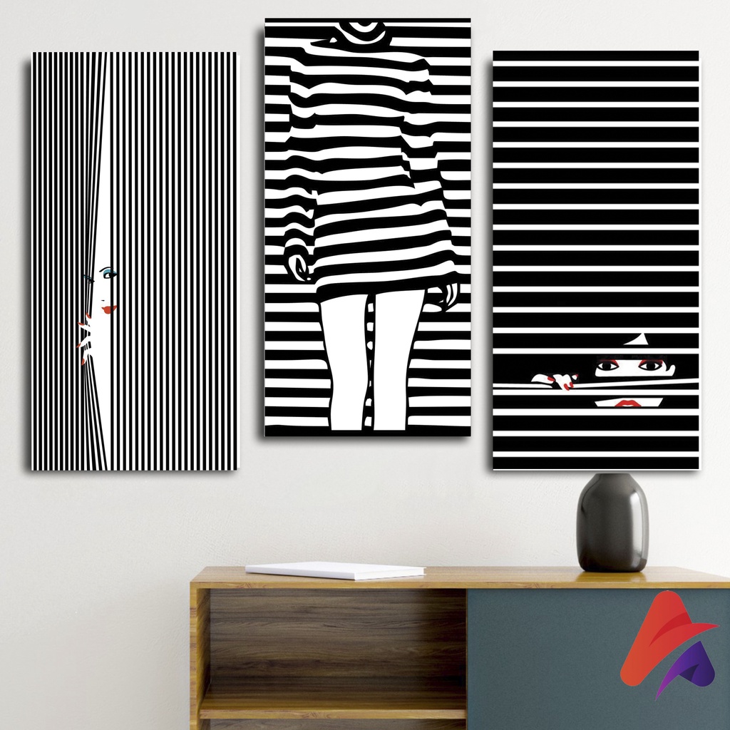 APOLITO (15X30 CM) HIASAN DINDING MONOCHROM WALLDECOR PAJANGAN POSTER HIASAN KAMAR MONOCHROME MONOCROM MONOKROM