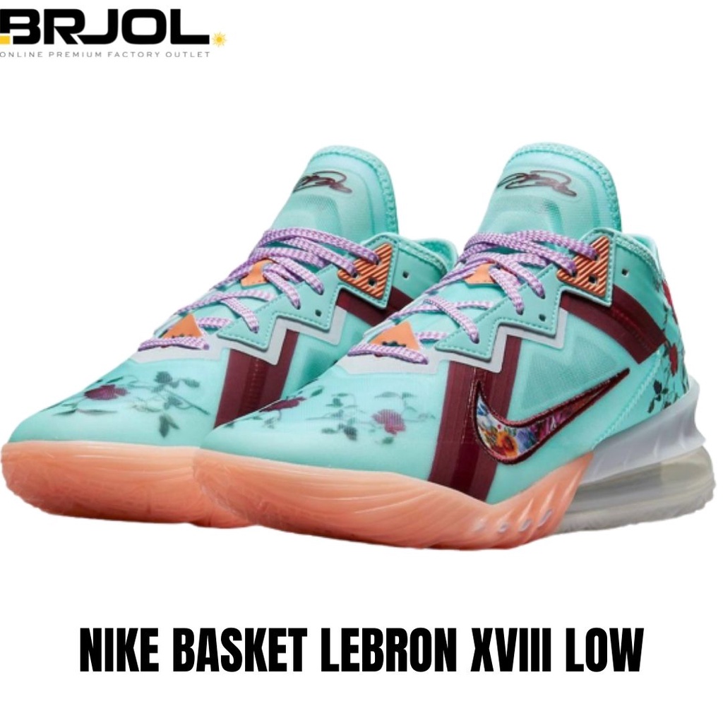 SEPATU BASKET BALL PRIA ORIGINAL NIKE LEBRON XVIII LOW CV7562400 MEN