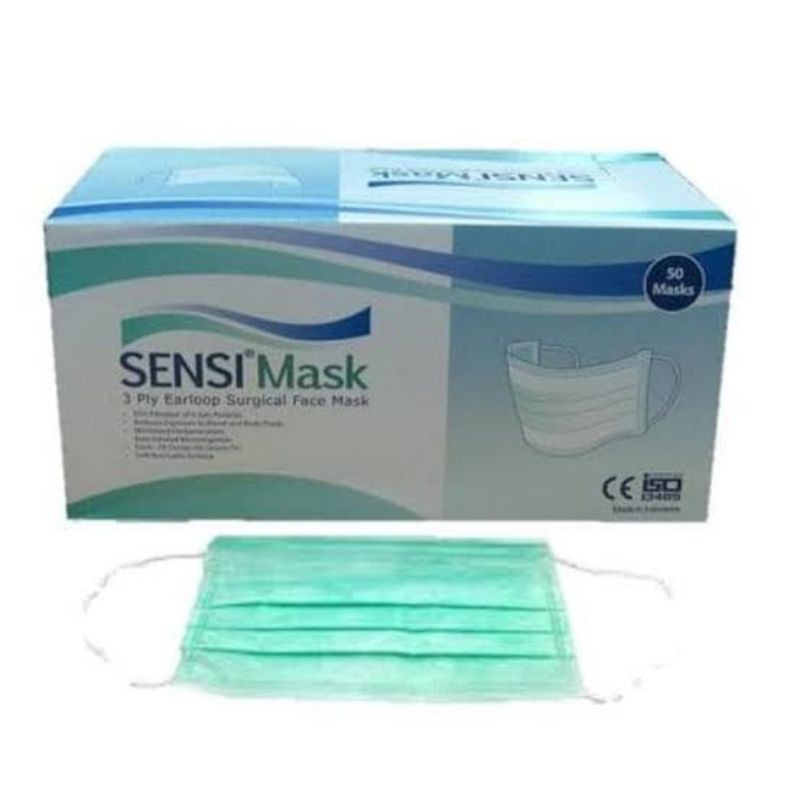 Masker 3Ply Sensi   Masker Medis Sensi   Masker Sensi