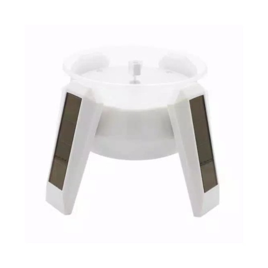 SOLAR DISPLAY STAND PUTAR ACTION PAJANGAN CINCIN - Putih murah Berkualitas