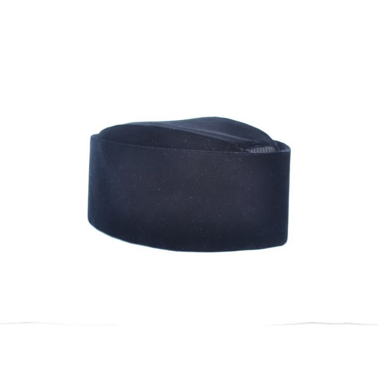 Songkok Kopiah Peci Hitam Susun Polos