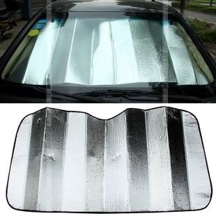 Tokomuda 140*70cm sunshield Sun Pelindung Kaca Mobil dari Sinar Matahari panas Pelindung Jok Motor Anti Panas&amp; Air bahan Aluminium