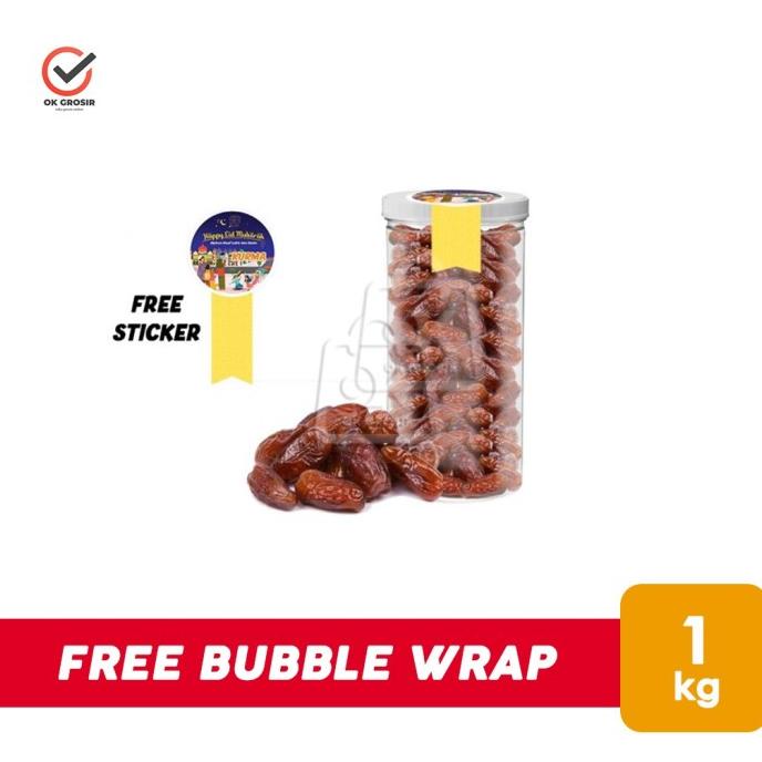 

monggo] Kurma Khalas Premium (Toples 1Kg)