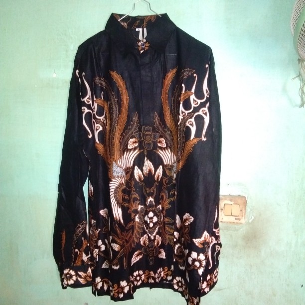 Batik Pria Kemeja Batik Pria Lengan Panjang Size M L Xl Xxl Terlaris