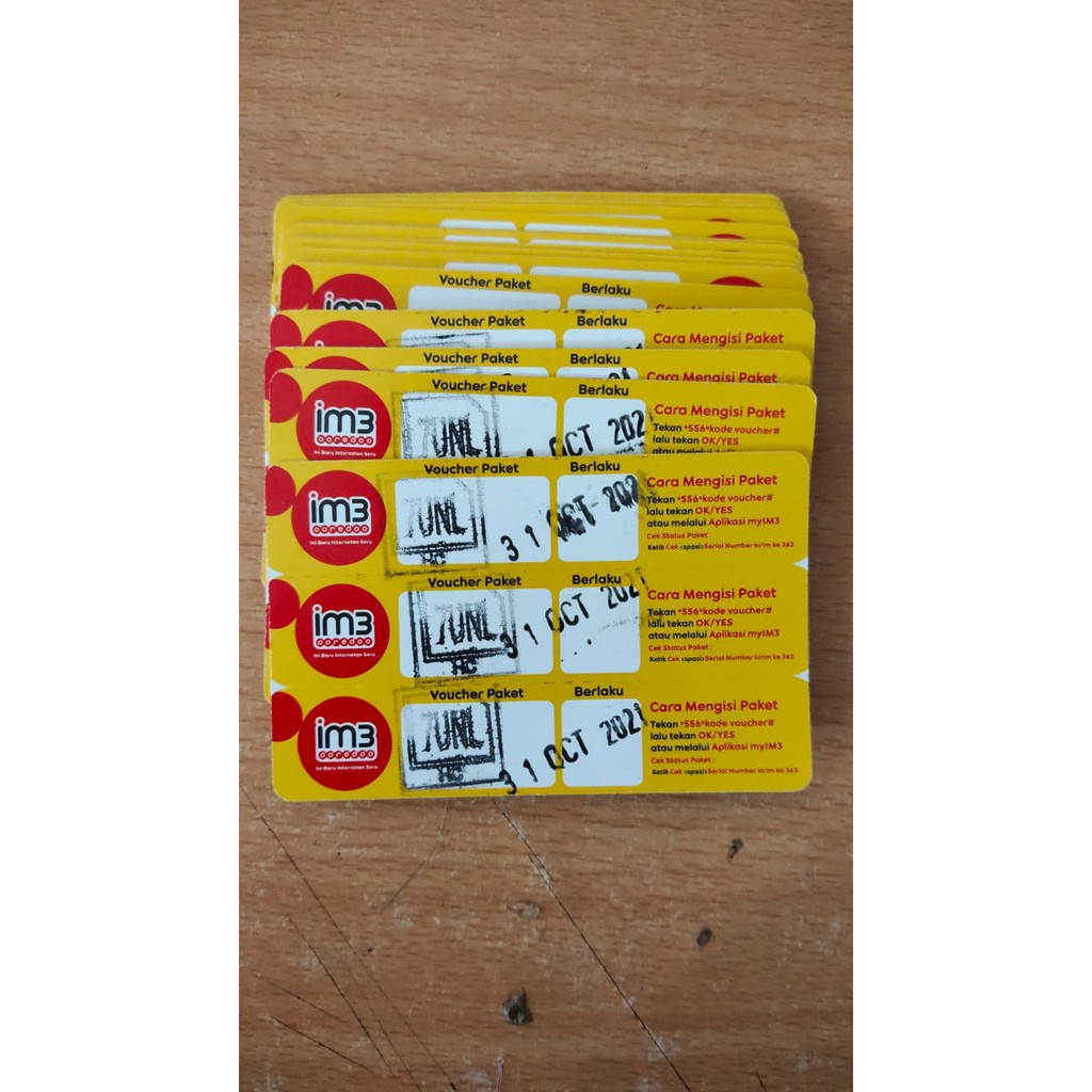 Voucher Indosat 7 Unlimited