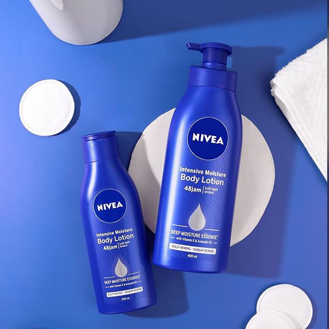 Hand and Body NIVEA Body Lotion Extra White 100-200-400-Repair Protect Instant Glow Night Nourish Sun (Victoria)