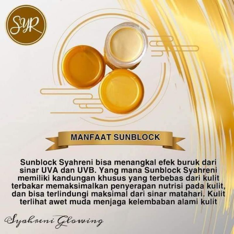 SUNBLOK SYR GLOWING