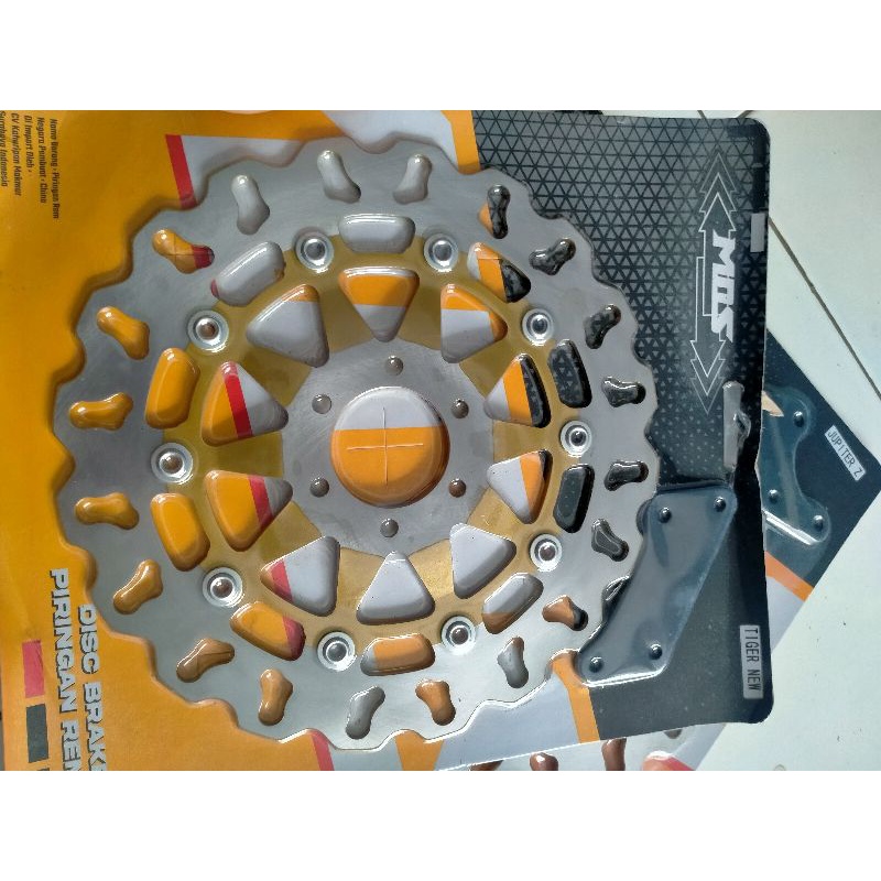 Disk piringan cakram Tiger MOS baut 6 disk piringan cakram Tiger Revo Honda Tiger
