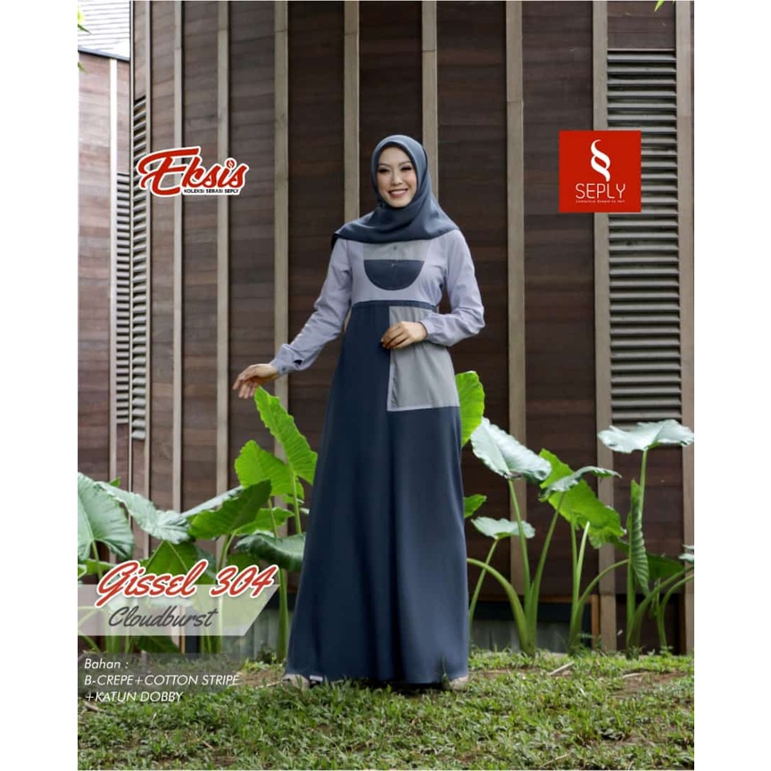 GAMIS TERBARU 2021 SEPLY GISSEL 304 CLOUDBRUST
