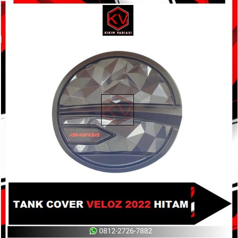 TANK COVER VELOZ 2022 HITAM