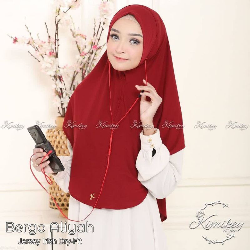 JILBAB INSTAN BERGO ALIYAH BY KIMIKEY
