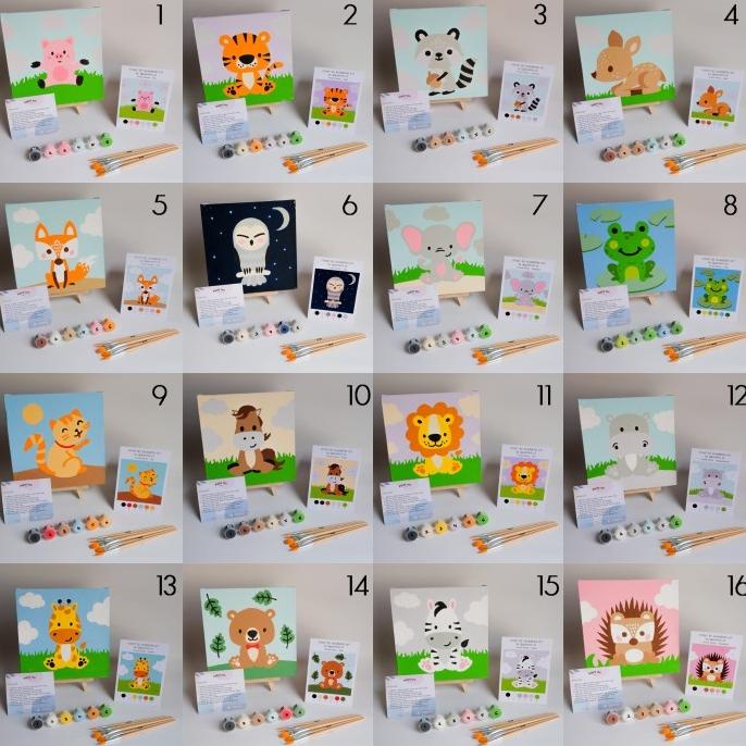 

TERMURAH Paint by Numbers Kit: Animal Series 9-16 | Paint Inc. ID| Painting Kit/CAT AKRILIK SET/CAT AKRILIK SET 24 WARNA/CAT AKRILIK PASTEL/CAT AIR/CAT AIR LUKIS SET/CAT AIR GIOTTO/KUAS LUKIS 1 SET/KUAS LUKIS KECIL/KUAS LUKIS LENGKAP/KANVAS LUKIS/KANVAS