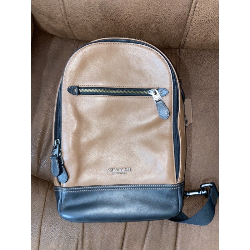 PRELOVED COACH GRAHAM SADDLE SLING BAG TAS COACH COWOK ORI AUTHENTIC