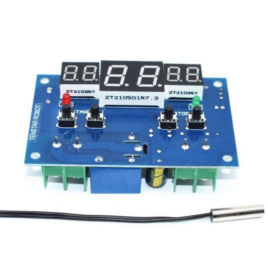 DC12V thermostat Intelligent digital temperature controller with NTC