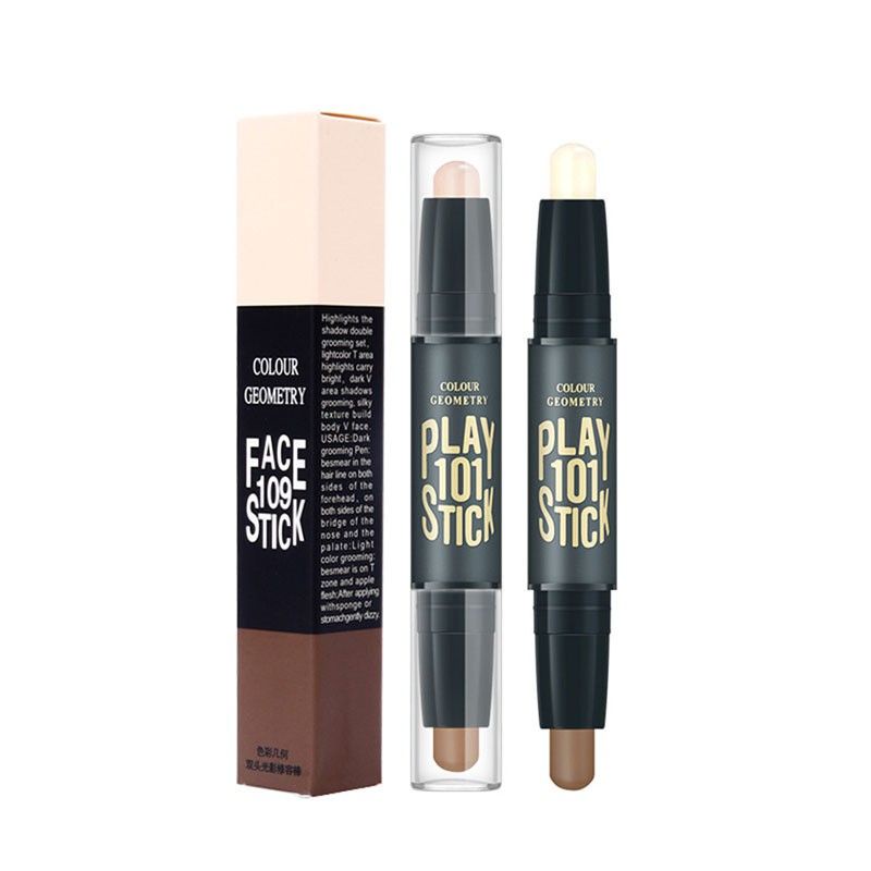 PROMO COD.!! 2in1 Lameila Stick Contour Duo Concealer Geometry