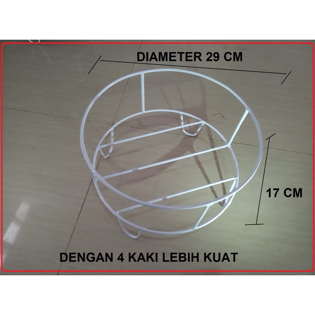 Dudukan gas elpigi 3kg dan dudukan galon