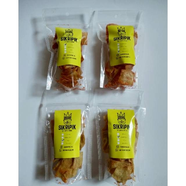 

[HOT SALE] SIKRIPIK, KRIPIK PANGSIT TER ENAK 50gr & 100gr