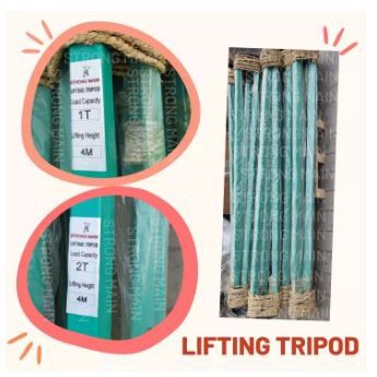 Lifting Tripod 1 ton/ 2 ton x 4 meter