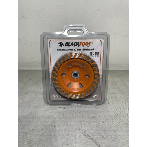 diamond cup wheel turbo 4 inch / diamond cup wheel turbo 3 inch / blackfoot cup grinding wheel 80mm / blackfoot cup grinding wheel 100mm / mata batu gerinda poles mangkok / mata batu poles beton / diamond cup wheel turbo