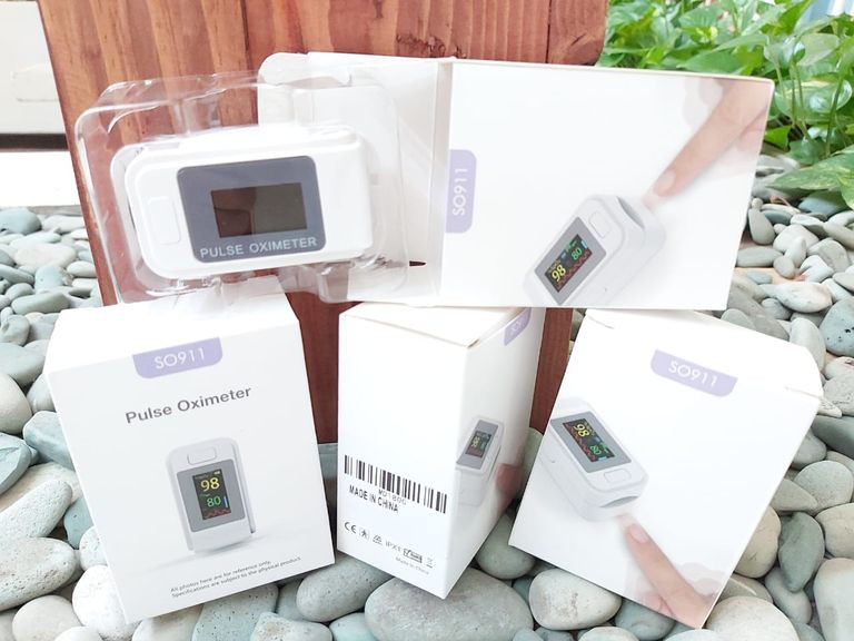 Pulse Oximeter S0911 Oximeter termurah akurat Warna Putih ( No baterai ) Oxymeter termurah