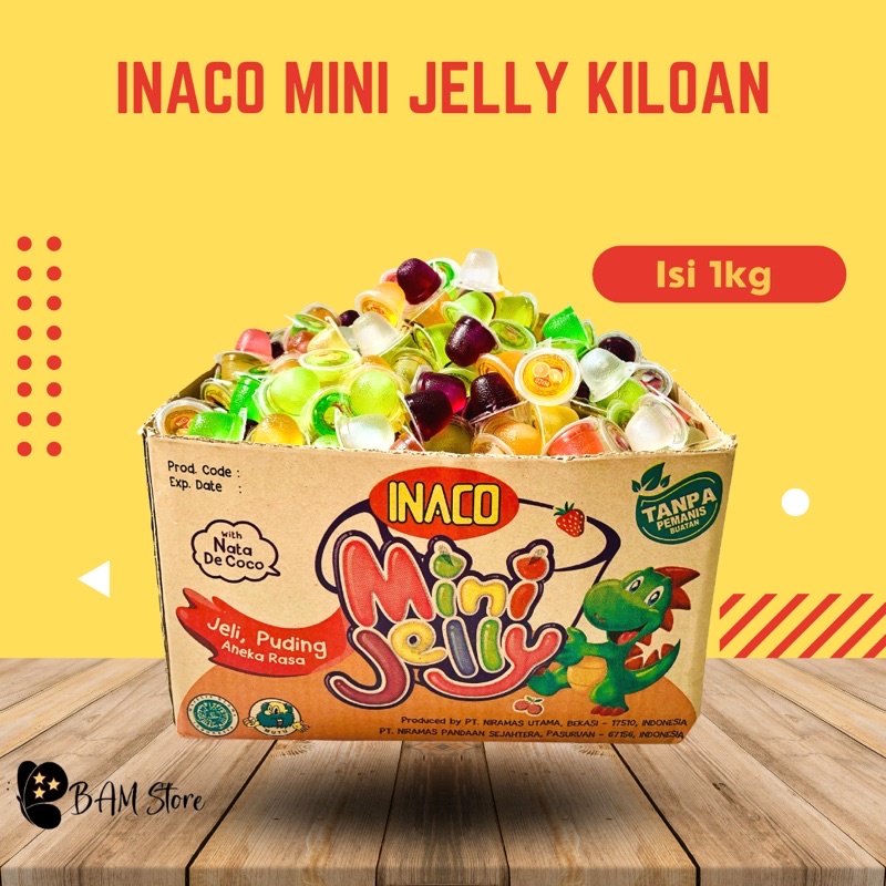 

Inaco Jelly Kiloan - Inaco Jelly Curah - Agar agar Inaco Ember Sharing Bucket