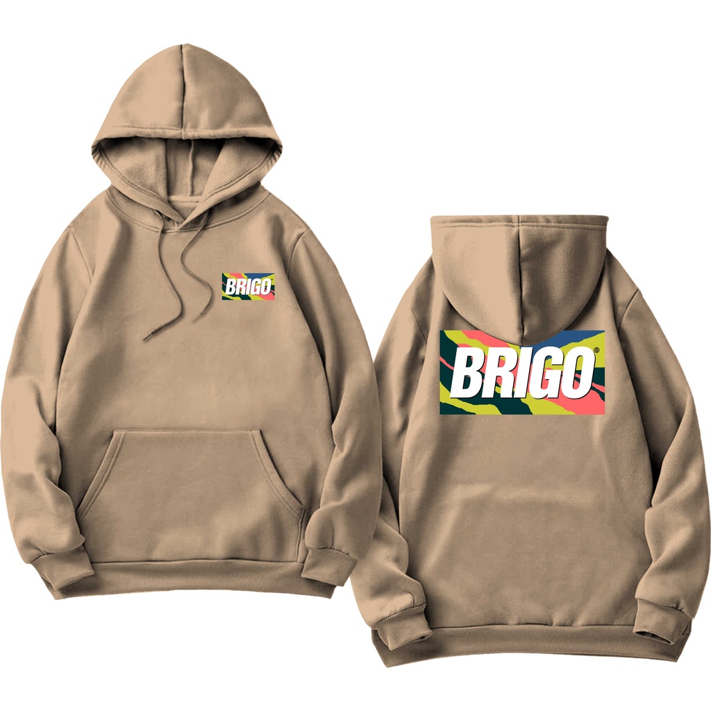 Sweater Hoodie BRIGO ABSTRAK Sablon DTF Fleece Cotton II BRIGO Jumper Hoodie ABSTRAK II M-XXL (Pria &amp; Wanita) Free stiker&amp;Gantungan Kunci