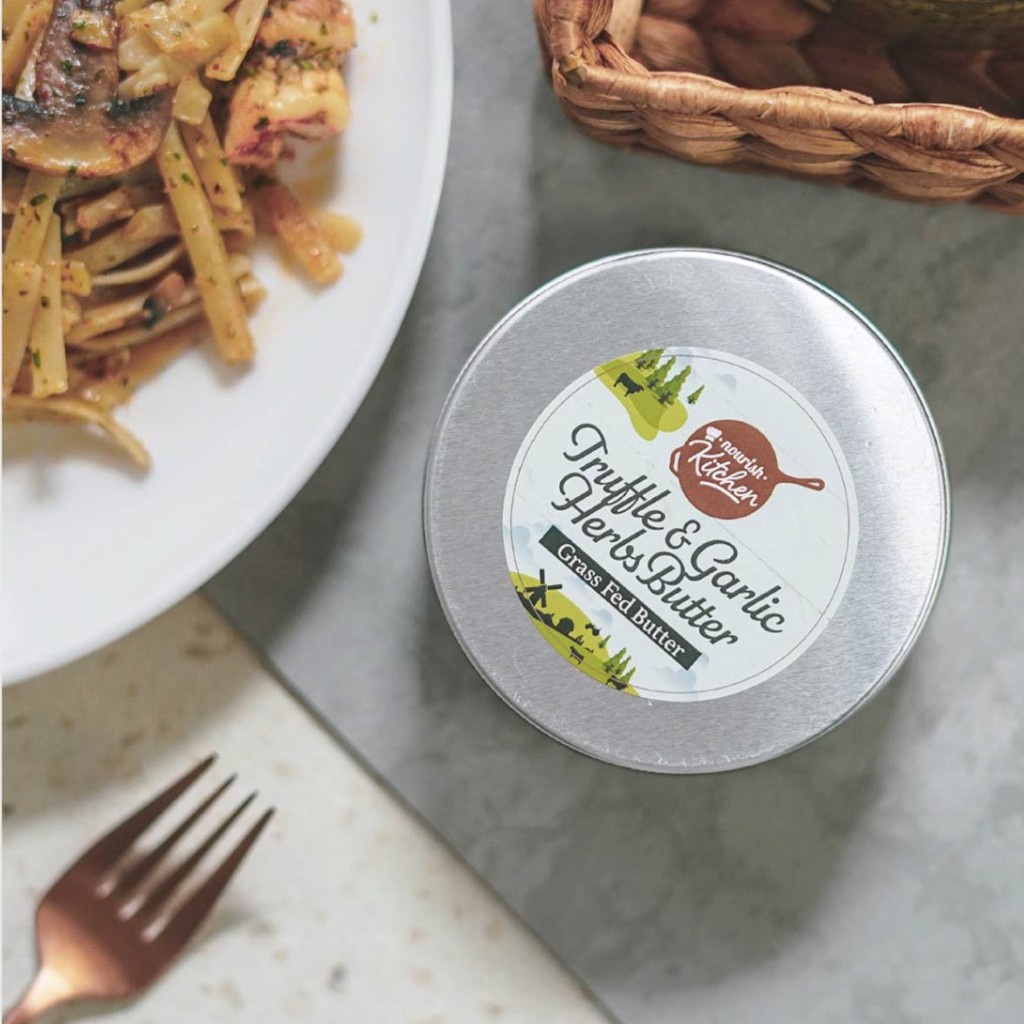 Truffle &amp; Garlic Herbs Butter (Grass Fed Butter) 200gr