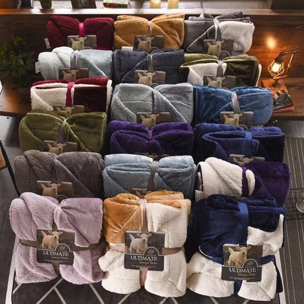 ← Selimut Hangat Bulu Domba uk 180x200 ➨