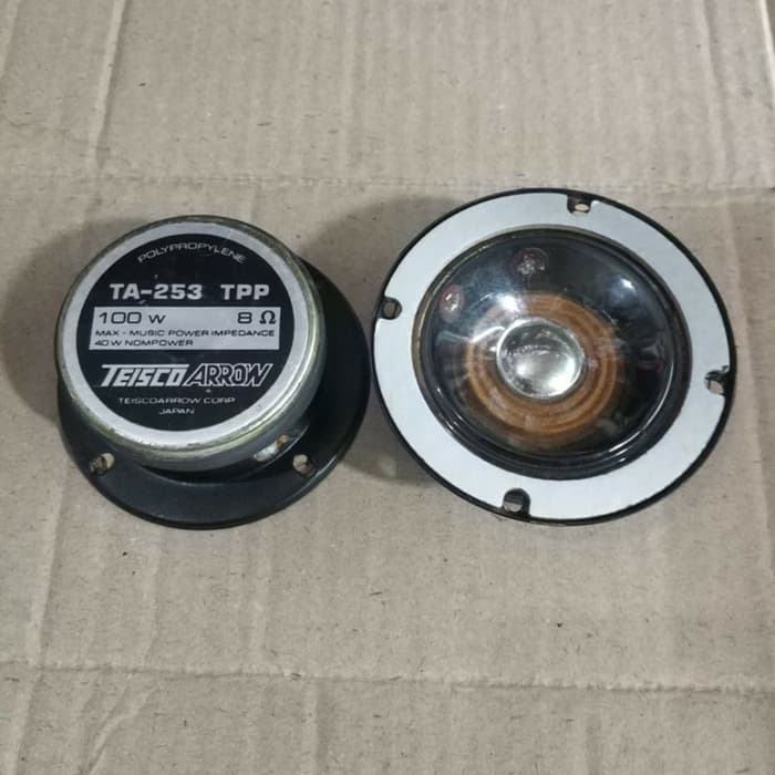 Sepasang Tweeter Tiesco 2,5 inch / Tweeter 2,5" / Tweeter TA 253 TPP