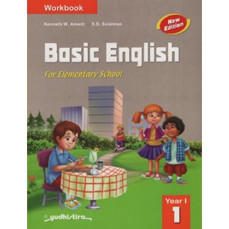 BUKU SOAL WORKBOOK BAHASA INGGRIS BASIC ENGLISH SD KELAS 1 2 3 4 5 6