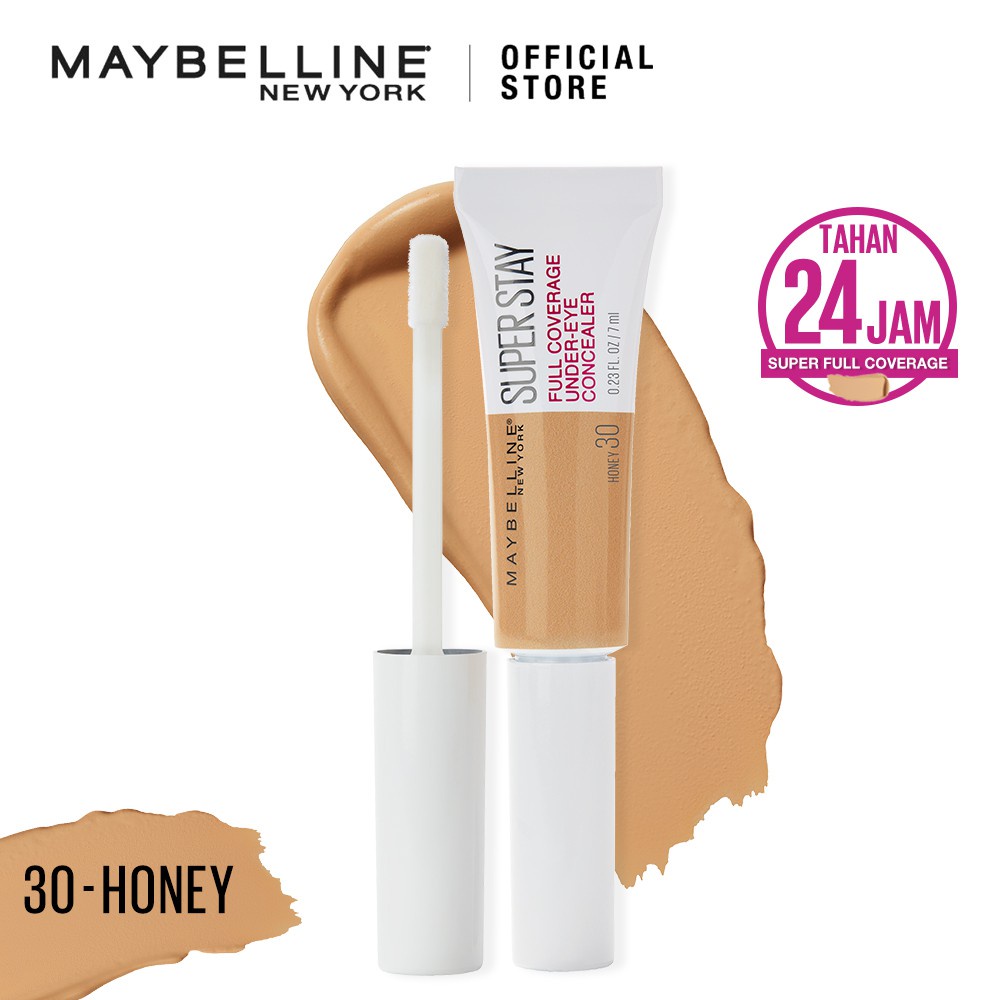 [MAKASSAR]-Maybelline Superstay 24H Full Coverage Long Lasting Under-Eye Concealer (Tahan Lama Hingga 24 Jam)-[EXPIRY DATE:44571]