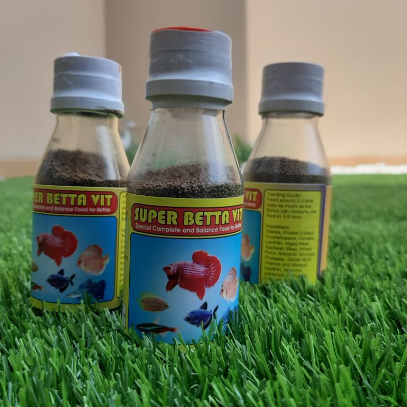BETTA VIT Super - Umpan Pelet Ikan Cupang &amp; Guppy