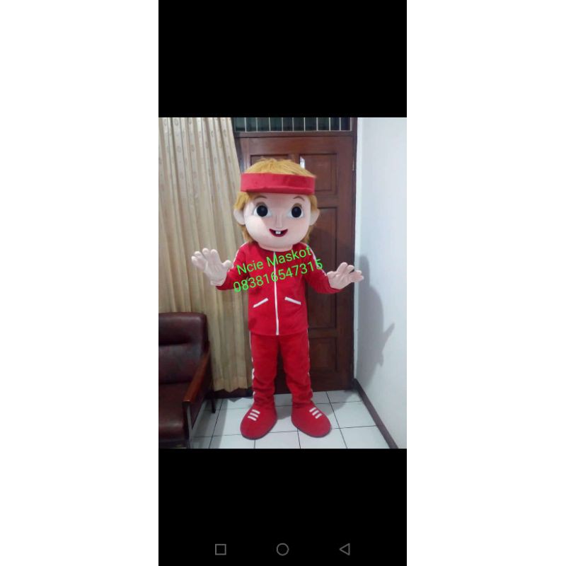 Kostum Badut Marsha Training