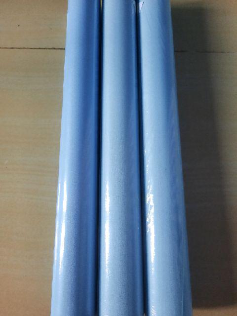 L001ls Wallpaper Sticker Ku - Biru 45cm X 9-10m Wallpaper Dinding