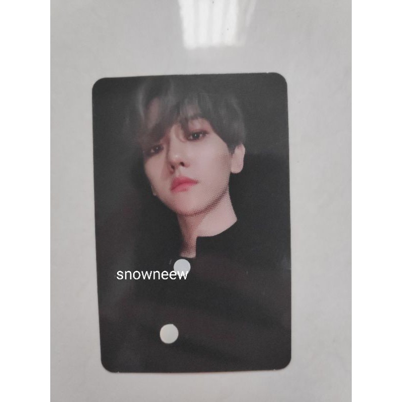 Photocard/pc baekhyun city light official