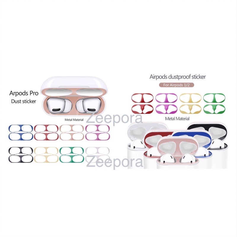 STIKER AIRPODS 3 2 1 pro ANTIDUST AIRPOD PELINDUNG COVER HEADSET