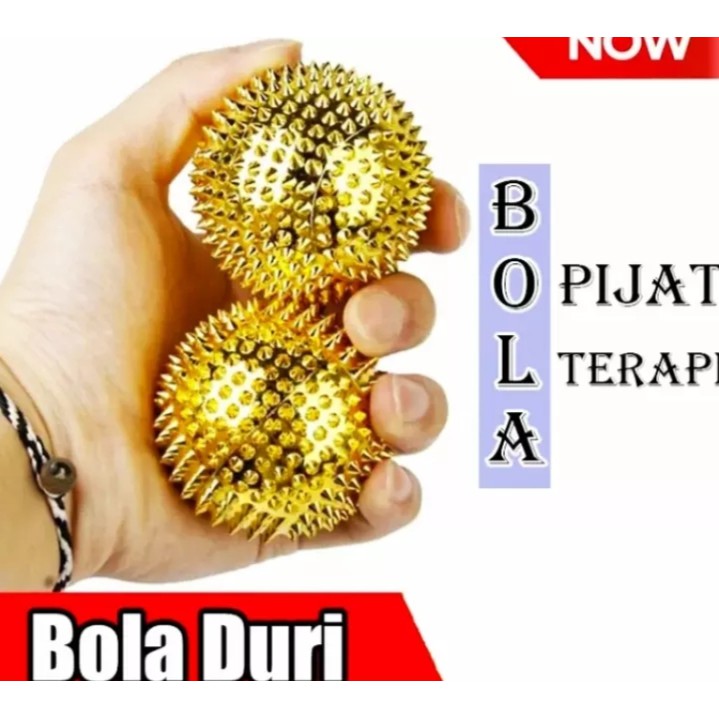 BISA COD! Bola Refleksi Magnet Berduri / Bola Duri Terapi Kesehatan Telapak Tangan - Random 1Pcs